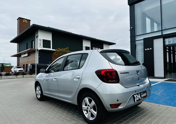 Dacia Sandero cena 38900 przebieg: 39100, rok produkcji 2019 z Gdańsk małe 106